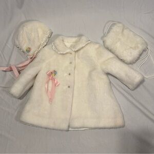 Vintage Speacial occasion outerwear winter coat set